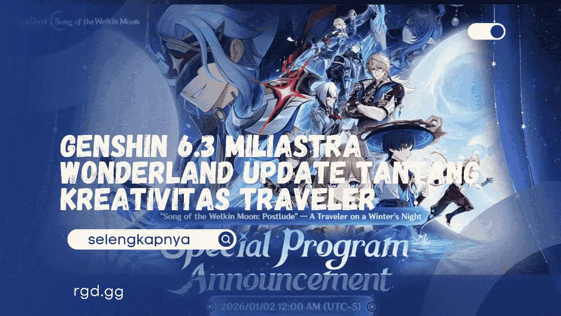 Genshin 6.3 Miliastra Wonderland Update Tantang Kreativitas Traveler banner