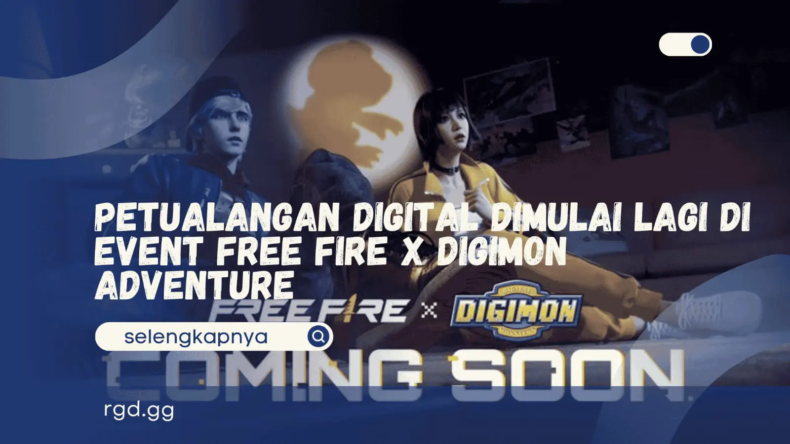 Petualangan Digital Dimulai Lagi di Event Free Fire x Digimon Adventure
