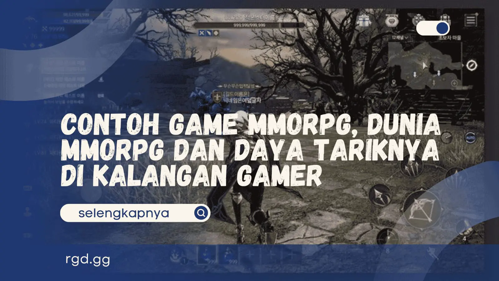 Contoh Game MMORPG, Dunia MMORPG dan Daya Tariknya di Kalangan Gamer