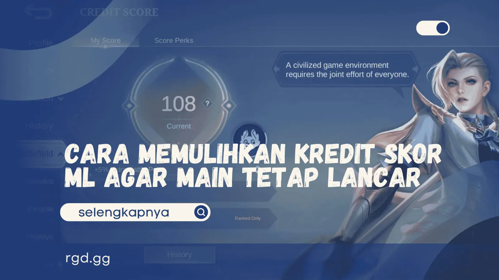 Cara Memulihkan Kredit Skor ML Agar Main Tetap Lancar banner