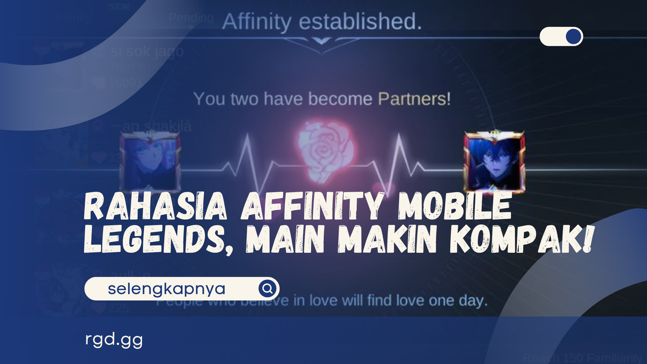 Rahasia Affinity Mobile Legends, Main Makin Kompak!